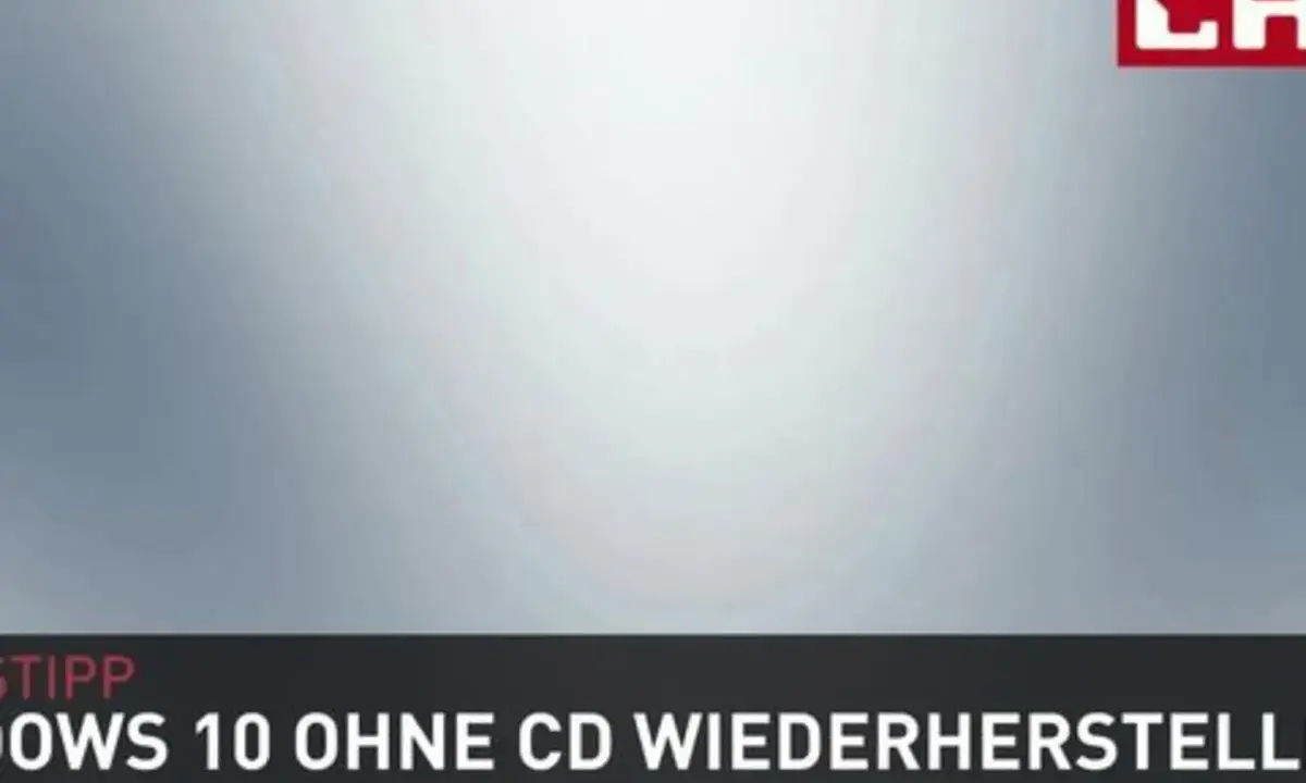 Tipp: Windows 10 installieren ohne CD und USB. Anleitung zur Wiederherstellung des Systems.