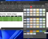 Excel-Tabelle mit Daten und Menü zur Formatierung. Die Auswahl "Als Tabelle formatieren" zeigt verschiedene Optionen für die Formatierung Excel.