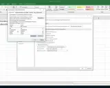 Excel Autokorrektur: Hier werden falsch geschriebene Wörter wie "webrf" automatisch zu "web.de" korrigiert.