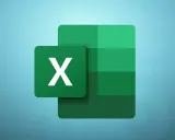 Das grüne Excel-Logo mit einem weißen "X" auf einem blauen Hintergrund. Hier kann man mit Excel maxwenns Daten analysieren.