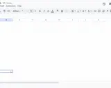 Leere Tabellenkalkulation, bereit für Daten. Hier kann man leicht den **excel wechseln** und neue Informationen eingeben.