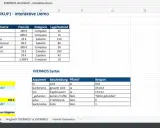 Excel-Tabelle zeigt XVERWEIS (XLOOKUP) mit Produktdatenbank und Beispielen. Suchbegriffe wie "1002" und "499 €" werden demonstriert.