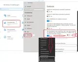Windows-Einstellungen: Taskleiste. Rechtsklick auf "Start" oder Win+X ersetzt "Eingabeaufforderung" durch "Windows PowerShell (Administrator)".