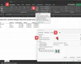 Excel: Erste Zeile auf jeder Seite drucken. Klicke auf "Seitenlayout", dann "Drucktitel", um die Wiederholungszeilen oben festzulegen.