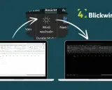 Excel im Dunkelmodus: Die Ansicht wechselt zu einem dunklen Thema, das die Augen schont.