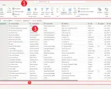 Im Power Query Editor werden Kundendaten angezeigt, mit Spalten wie Firmenname und Stadt.
