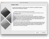 Boot Camp-Assistent: Windows 10 auf Mac installieren ohne Bootcamp. Optionen: Supportsoftware laden, Windows 8/neuer installieren.