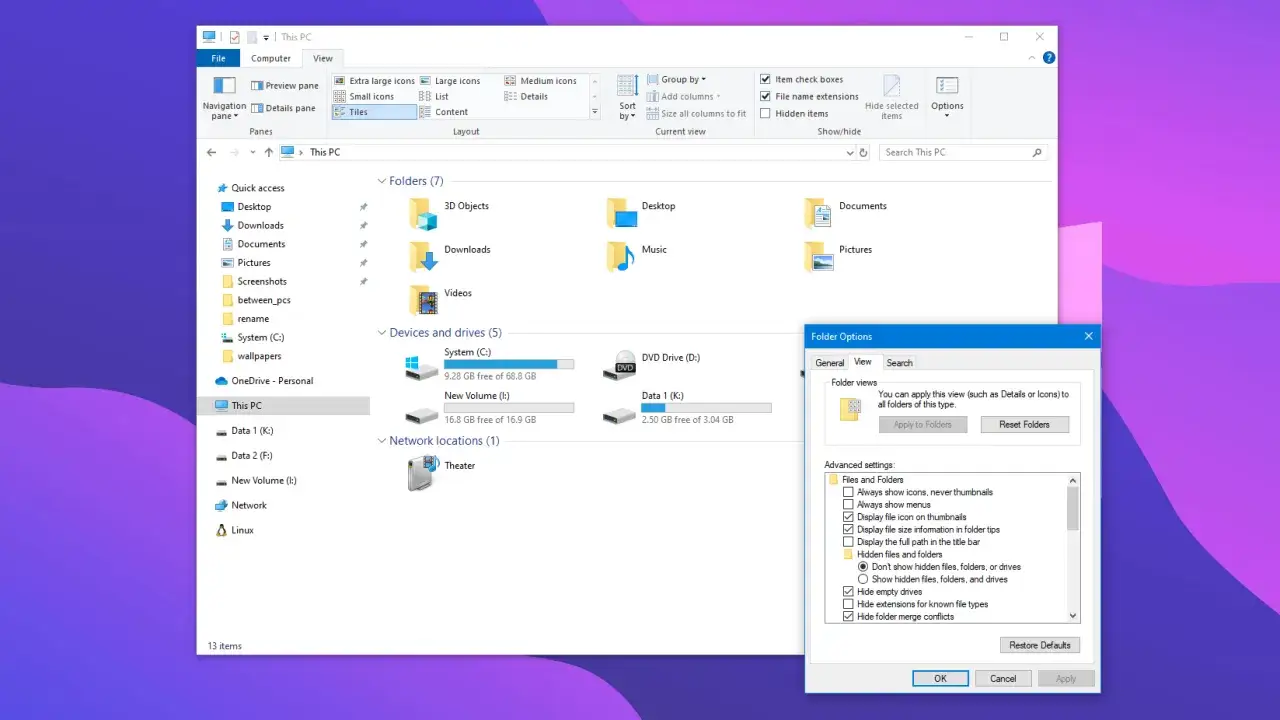 Der Windows Explorer zeigt Ordner und Laufwerke. Hier wird erkl&auml;rt, was ist der Windows Explorer und wie man Ordneransichten anpasst.