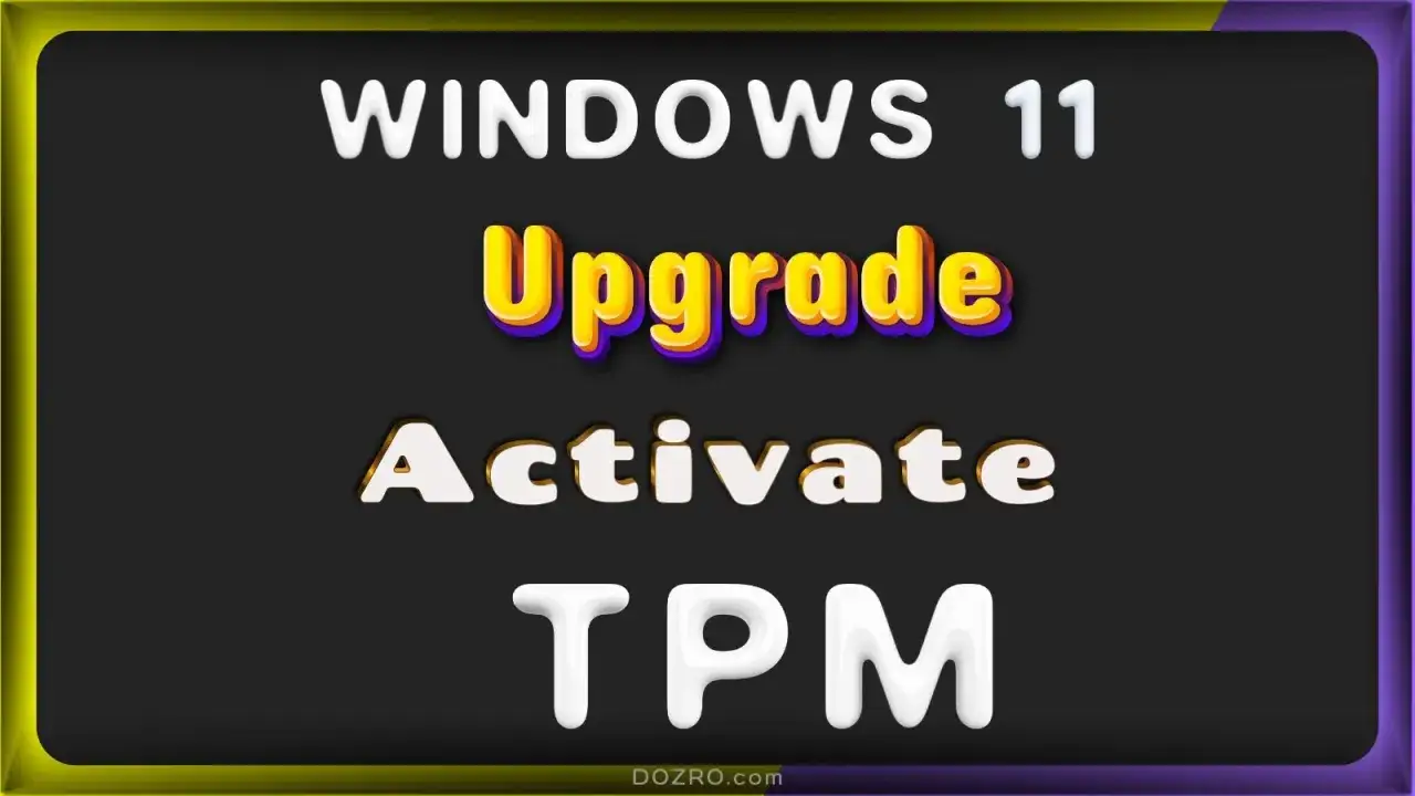 Windows 11 Upgrade: Aktivieren Sie TPM f&uuml;r den Unterschied zu Windows 10.